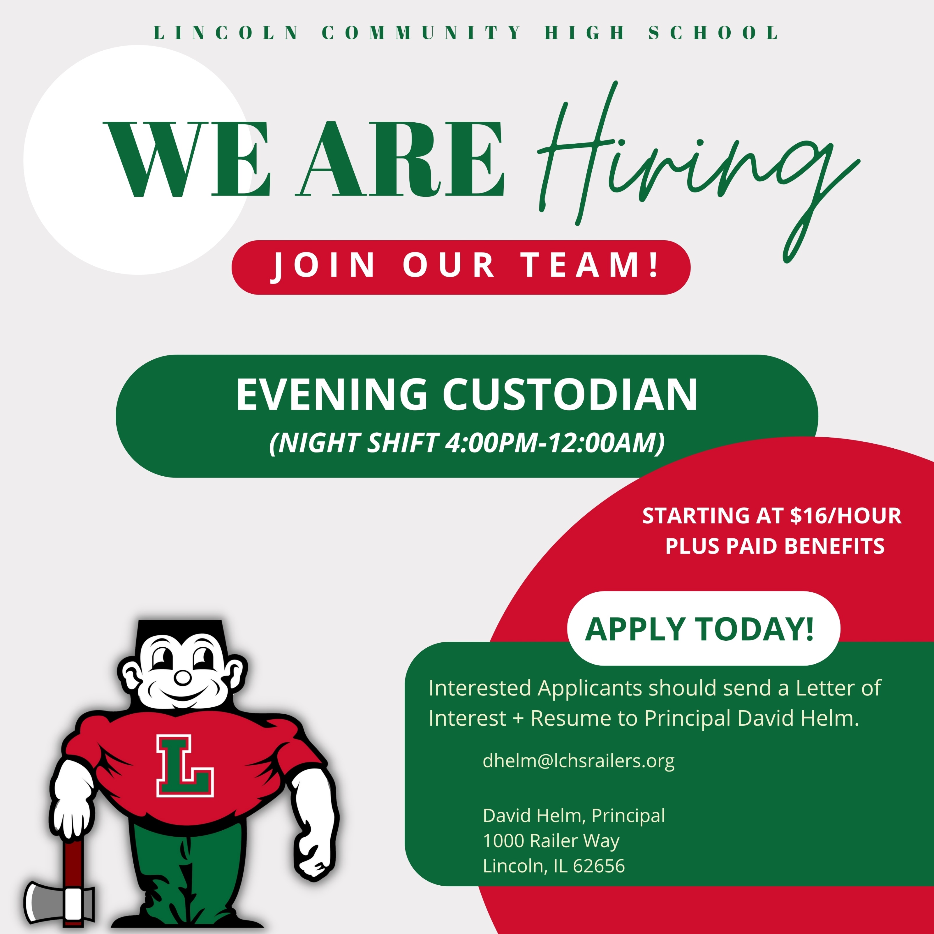 Evening Custodian